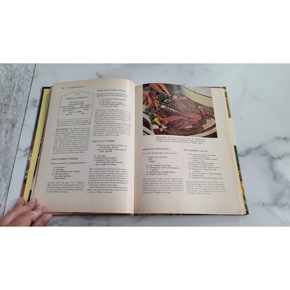 Better Homes and Gardens Menu Cook Book